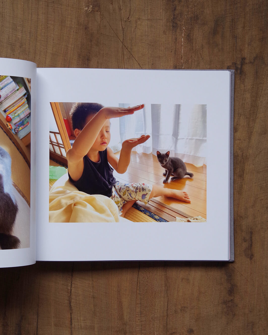 ペットとの思い出を綴るオーダーメイドアルバム