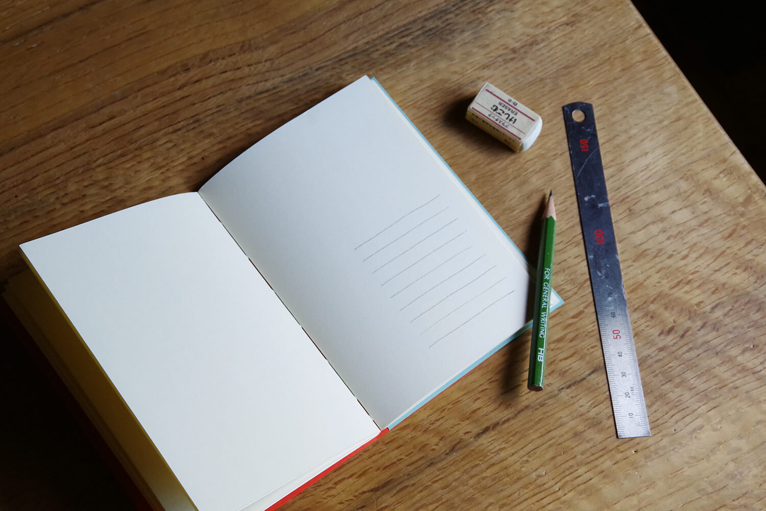 手製本でつくる交差式製本ノート
